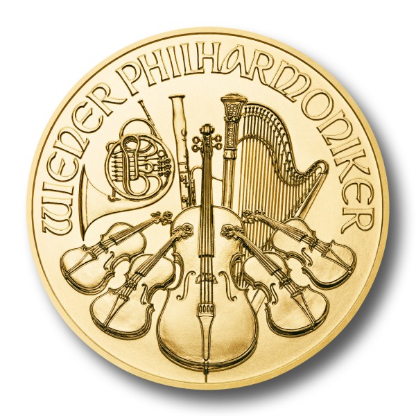 Wiener Philharmoniker Österreich 1/10 oz Goldmünze (div.)